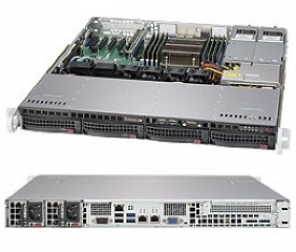 Купить Server Supermicro SYS-5018R-MR SuperServer • 813MTQ-R400CB • X10SRI-F • 1U IPMI в магазине wardena.ru