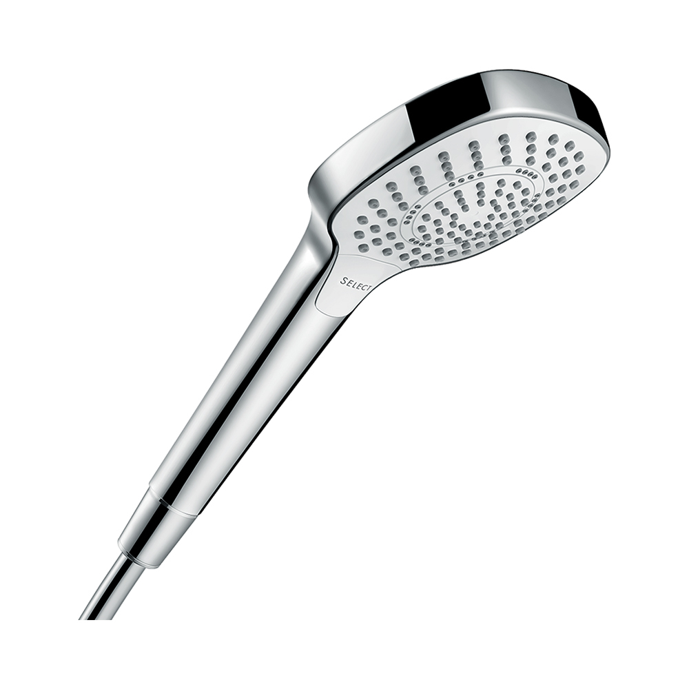 Купить Hansgrohe Croma Select E Ручной душ Croma Select E Multi EcoSmart 9л/мин хром-белый матовый 26811400 в магазине wardena.ru