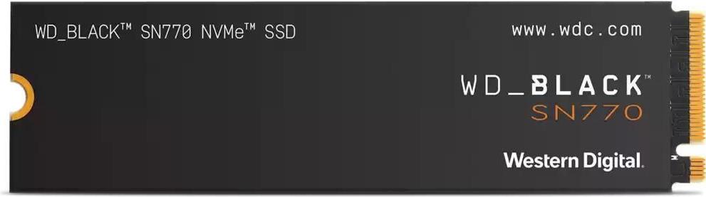 Купить Western Digital WD_BLACK SN770 WDS100T3X0E - SSD - 1 TB - intern - M.2 2280 - PCIe 4.0 x4 (NVMe) (WDS100T3X0E-00B3N0) в магазине wardena.ru