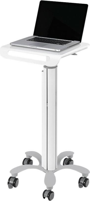 Купить Neomounts by Newstar Mobile Laptop Cart, Height 80-105cm (manual) - White - Wagen für Notebook - medizinisch - weiß - Bildschirmgröße: 25.4-45.7 cm (10"-18") (MED-M050) в магазине wardena.ru