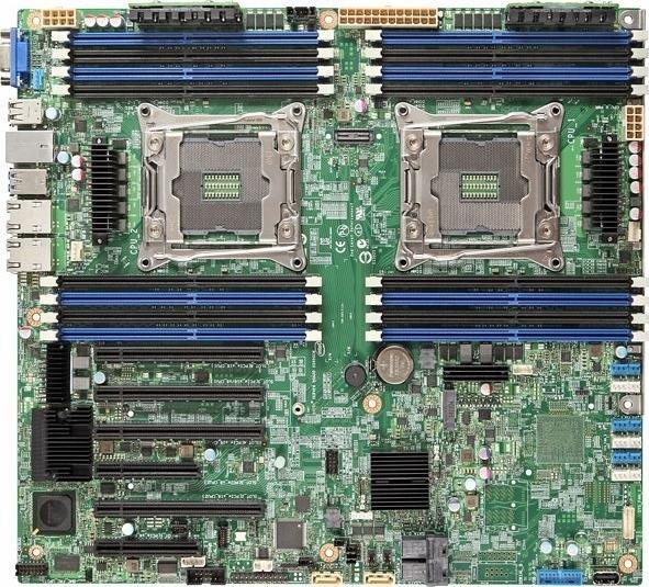 Купить Intel Server Board S2600CWTR - Motherboard - SSI EEB - LGA2011-v3-Sockel - 2 Unterstützte CPUs - C612 Chipsatz - USB3.0 - 2 x 10 Gigabit LAN - Onboard-Grafik (DBS2600CWTR) в магазине wardena.ru