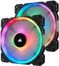Купить Corsair LL Series LL140 RGB Dual Light Loop - Gehäuselüfter - 140 mm - weiß, Blau, Gelb, Rot, grün, orange, violett (Packung mit 2) (CO-9050074-WW) в магазине wardena.ru