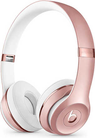 Купить Apple Beats Solo3 - Kopfhörer mit Mikrofon - On-Ear - Bluetooth - kabellos - 3,5 mm Stecker - Geräuschisolierung - Rosegold (MX442ZM/A) в магазине wardena.ru