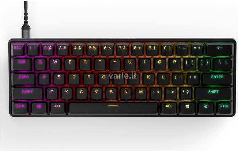 Купить Steelseries Apex Pro Mini Tastatur USB QWERTY US Englisch Schwarz (64820) в магазине wardena.ru