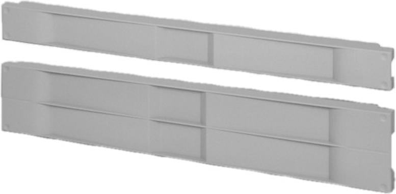 Купить 19"-Frontplatte Kunststoff 2 HE, steingrau, 10 St. (26.11.9222) (87927-992) в магазине wardena.ru