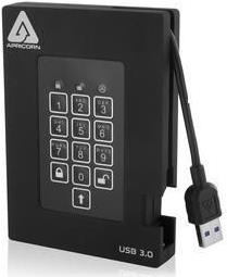 Купить Apricorn 256GB Aegis Fortress USB 3.0 (A25-3PL256-S256F) в магазине wardena.ru