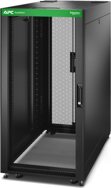 Купить APC Easy Rack - Schrank Netzwerkschrank - Schwarz - 24U - 48.3 cm (19") (ER6422) в магазине wardena.ru