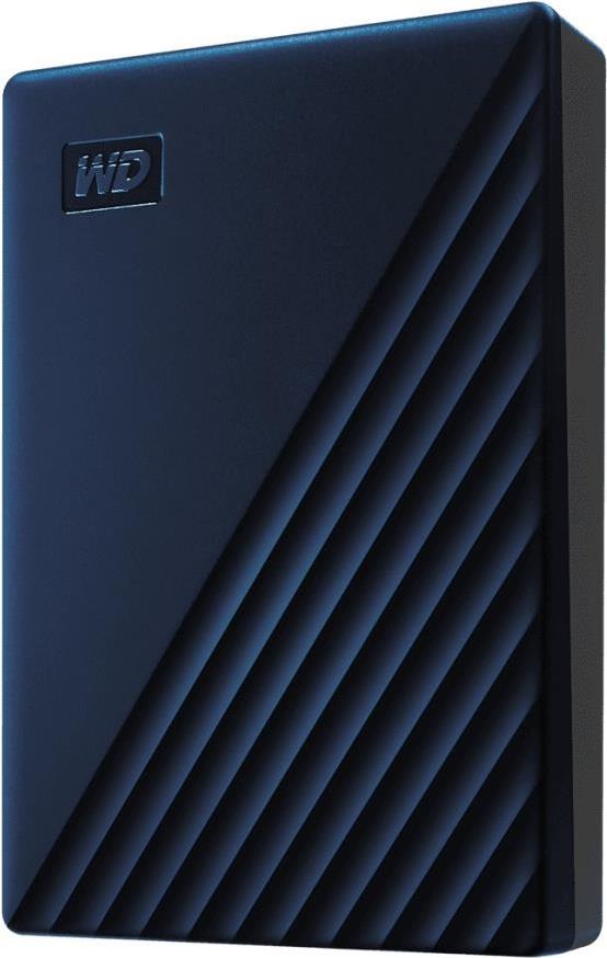 Купить WD My Passport for Mac WDBA2F0050BBL - Festplatte - verschlüsselt - 5TB - extern (tragbar) - USB3.0 - 256-Bit-AES - Blau (WDBA2F0050BBL-WESN) в магазине wardena.ru