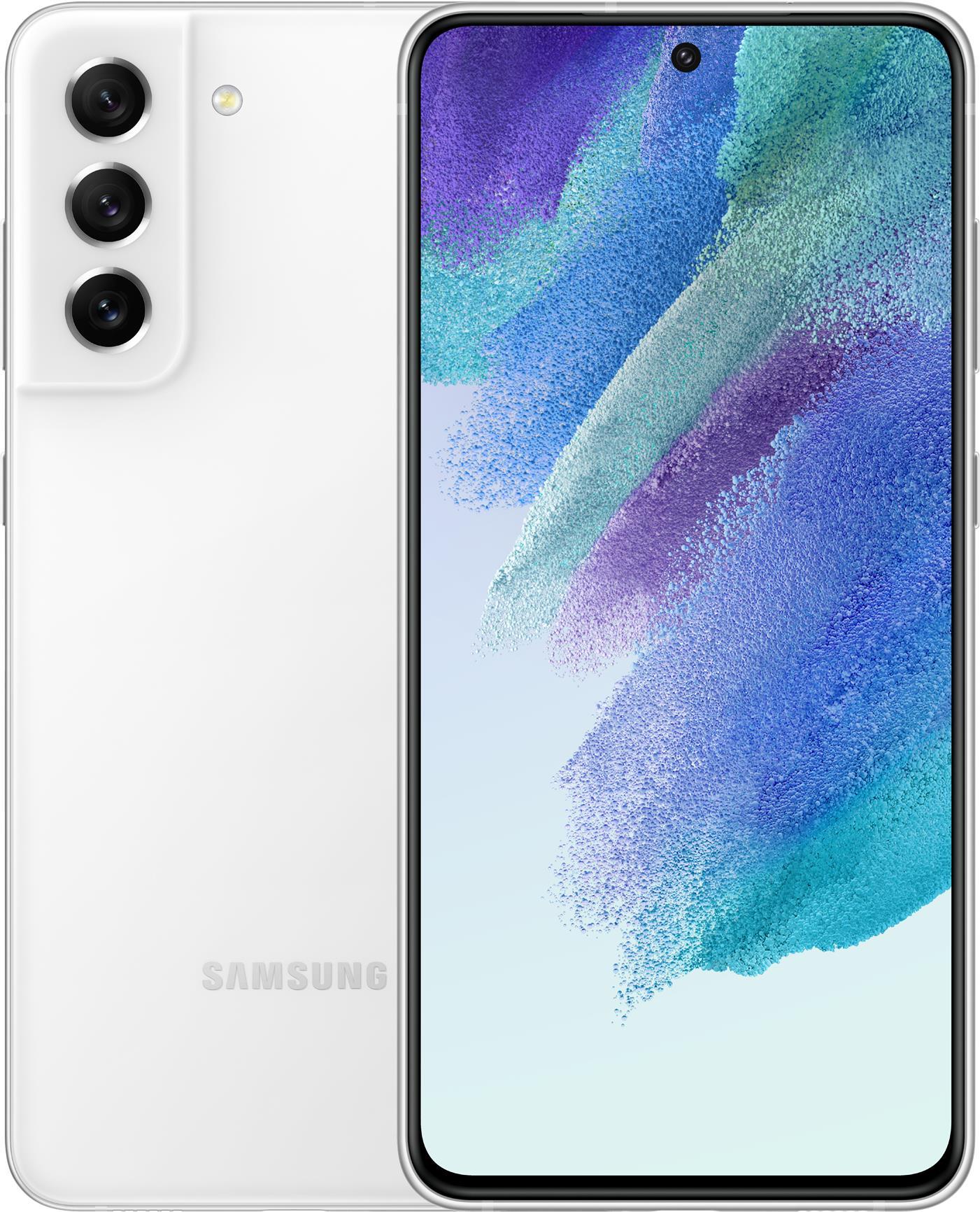 Купить Samsung Galaxy S21 FE 5G - 5G Smartphone - Dual-SIM - RAM 8 GB / Interner Speicher 256 GB - OLED-Display - 6.4" - 2340 x 1080 Pixel (120 Hz) - Triple-Kamera 12 MP, 12 MP, 8 MP - front camera 32 MP - weiß (SM-G990BZWGEUE) в магазине wardena.ru