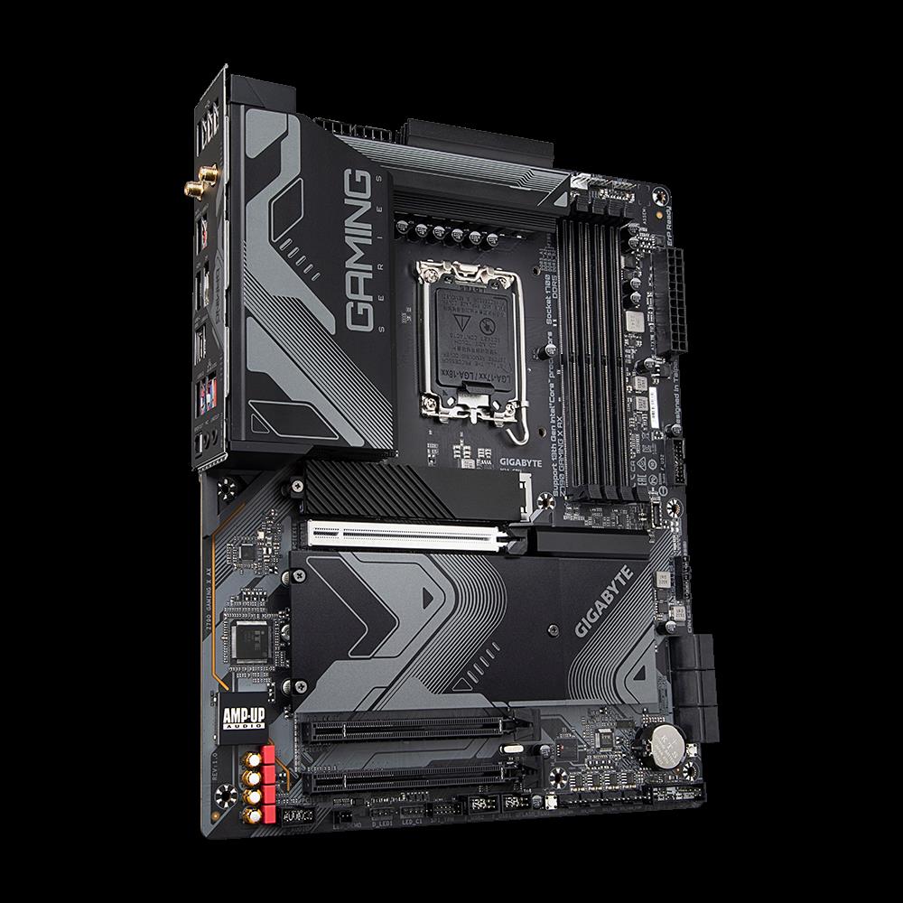 Купить Gigabyte Z790 GAMING X AX - Intel - LGA 1700 - Intel® Celeron® - Intel® Core™ i3 - Intel® Core™ i5 - Intel® Core™ i7 - Intel® Core™ i9,... - LGA 1700 - DDR5-SDRAM - 128 GB (Z790 GAMING X AX) в магазине wardena.ru