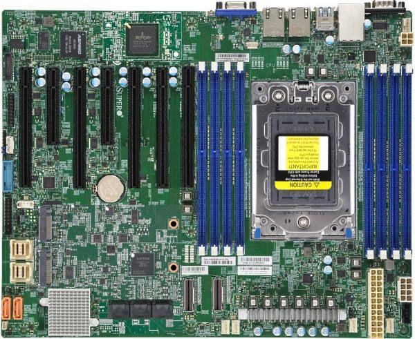 Купить Super Micro SUPERMICRO H12SSL-i - Motherboard - ATX - Socket SP3 - USB3.0 - 2 x Gigabit LAN - Onboard-Grafik (MBD-H12SSL-i-O) в магазине wardena.ru