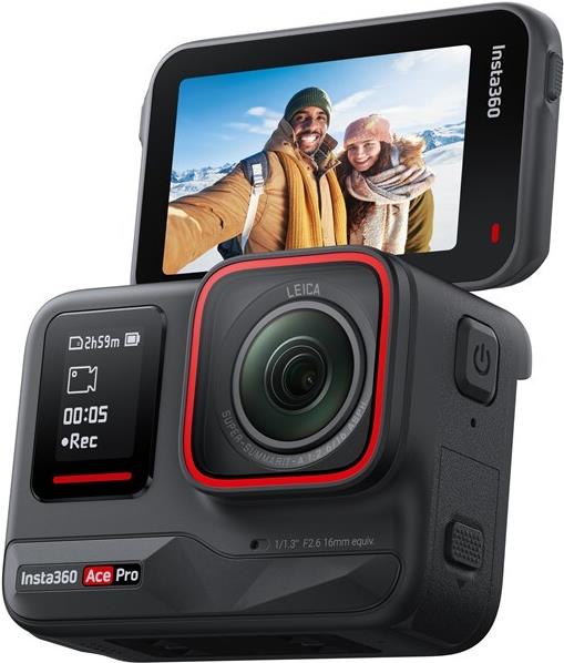Купить Insta360 Ace Pro Actionsport-Kamera 48 MP 8K Ultra HD 25,4 / 1,3 mm (1 / 1.3") WLAN 179,8 g (CINSAAJA) в магазине wardena.ru