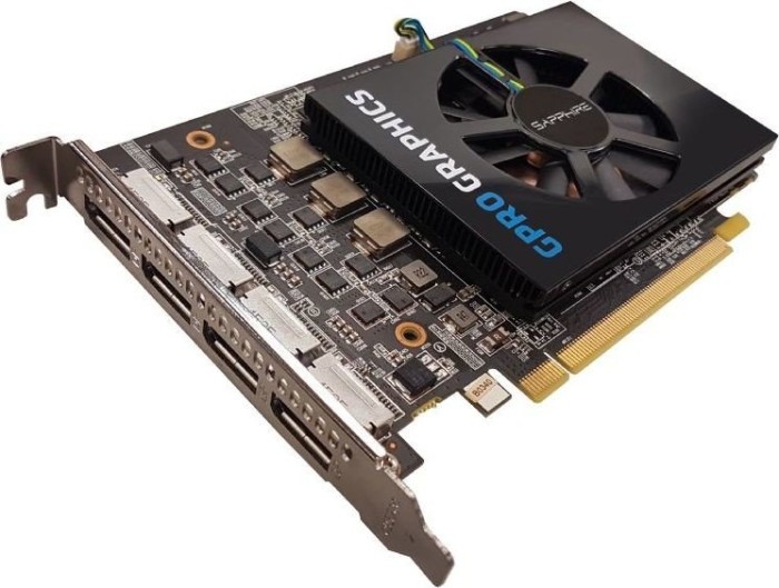Купить Sapphire GPRO E9260 - Grafikkarten - Embedded Radeon E9260 - 8GB GDDR5 - PCIe 3.0 x8 - 4 x DisplayPort (32269-00-21G) в магазине wardena.ru