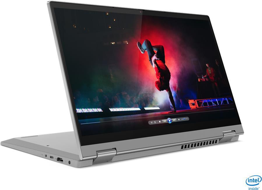Купить Lenovo IdeaPad Flex 5 14ITL05 82HS - Flip-Design - Core i5 1135G7 / 2.4 GHz - Win 11 Home - Iris Xe Graphics - 8 GB RAM - 256 GB SSD NVMe - 35.6 cm (14") IPS Touchscreen 1920 x 1080 (Full HD) - Wi-Fi 6 - Platinum Grey - (82HS00ENGE) в магазине wardena.ru