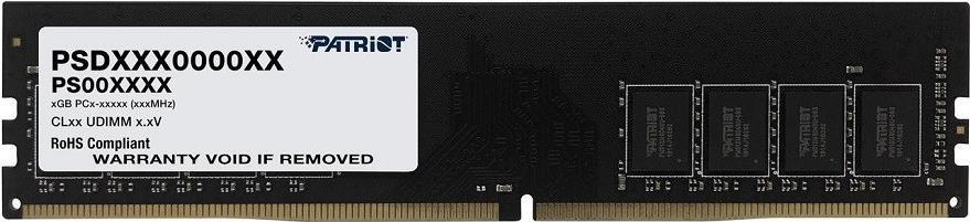 Купить Patriot Signature Line - DDR4 - 16 GB - DIMM 288-PIN - 3200 MHz / PC4-25600 - CL22 - 1.2 V - ungepuffert - non-ECC (PSD416G320081) в магазине wardena.ru