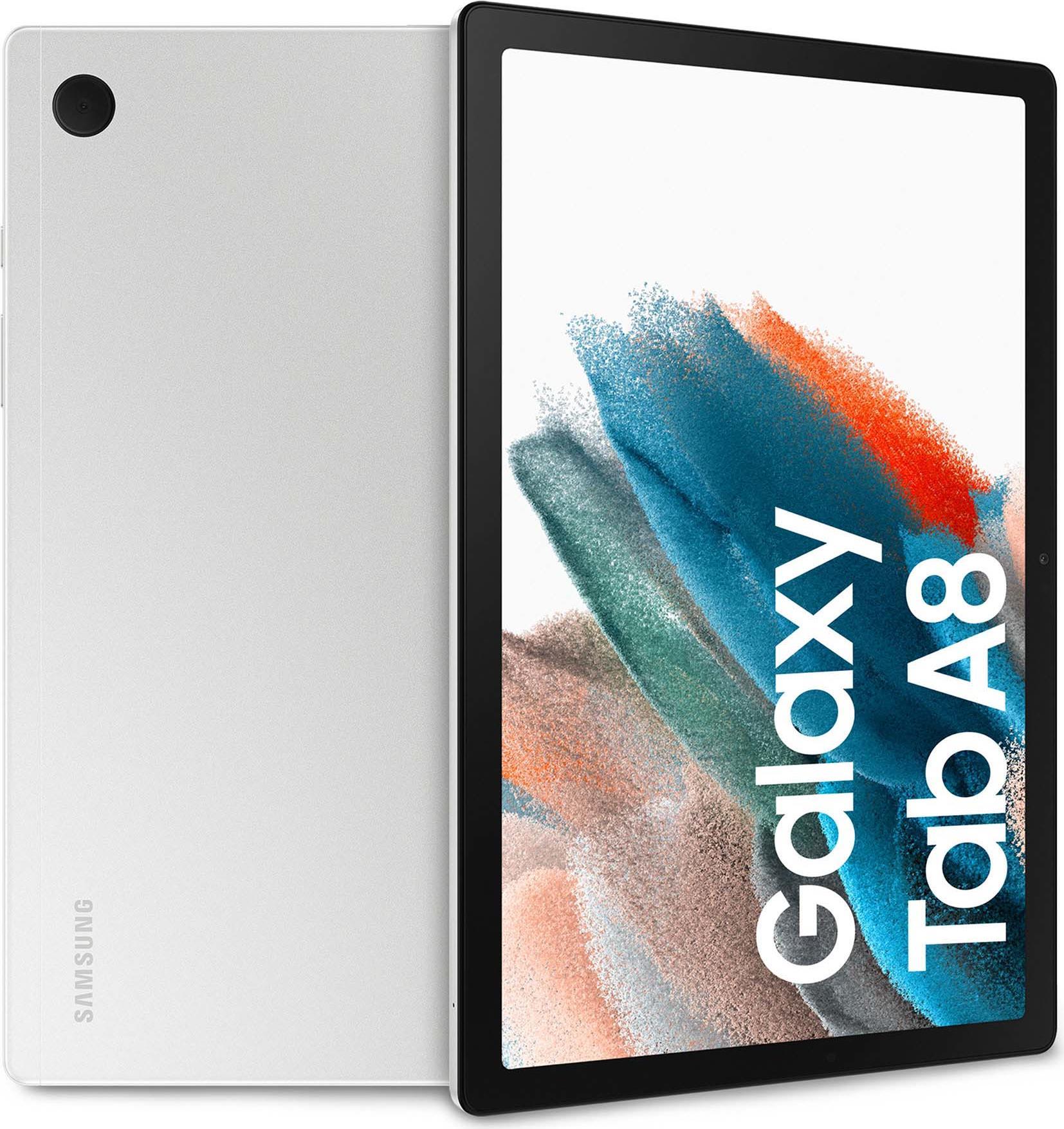 Купить Samsung Galaxy Tab A8 - Tablet - Android - 64 GB - 26.69 cm (10.5") TFT (1920 x 1200) - microSD-Steckplatz - 3G, 4G - Silber (SM-X205NZSEEUE) в магазине wardena.ru