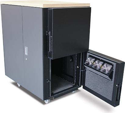 Купить APC NETSHELTER CX 24U Rack mit Küh Sondergehäuse mit integrierter Kühlung, Geräuschdämpfung und Stromverteilung für Server- und Netzwerkanwendungen in Büroumgebungen. Inklusive: Rollen, Schlüssel, Ausgleichsfüße, Rack-St (AR4024IA) в магазине wardena.ru