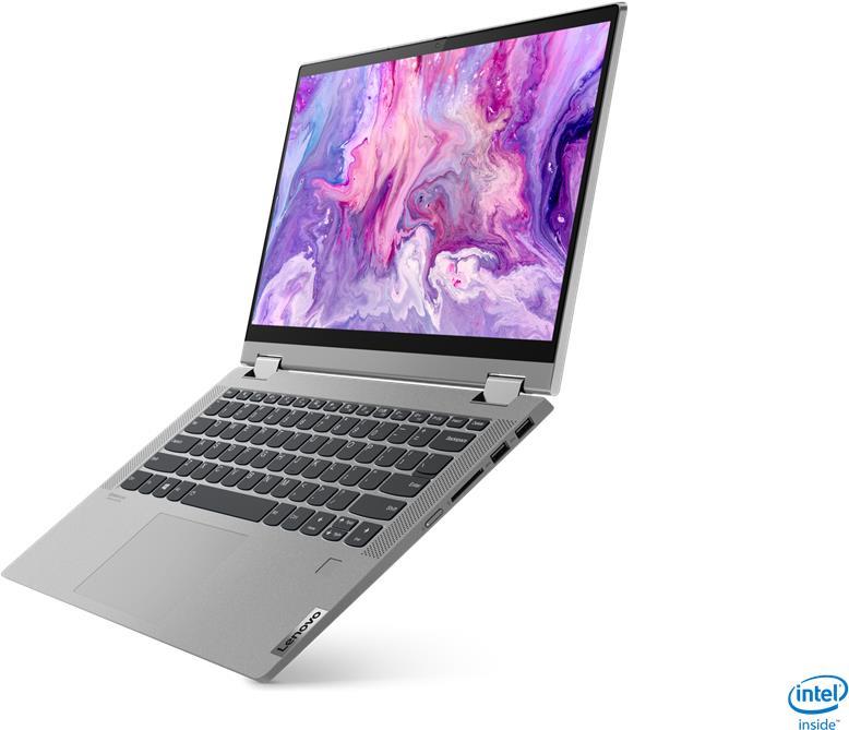 Купить Lenovo IdeaPad Flex 5 Hybrid (2-in-1) 35,6 cm (14" ) Touchscreen Full HD Intel® Pentium® Gold 4 GB DDR4-SDRAM 128 GB SSD Wi-Fi 6 (802.11ax) Windows 11 Home in S mode Grau (82HS00SLGE) в магазине wardena.ru