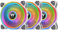 Купить Thermaltake Riing 12 RGB Radiator Fan TT Premium Edition - Gehäuselüfter - 120 mm - weiß (Packung mit 3) (CL-F100-PL12SW-A) в магазине wardena.ru