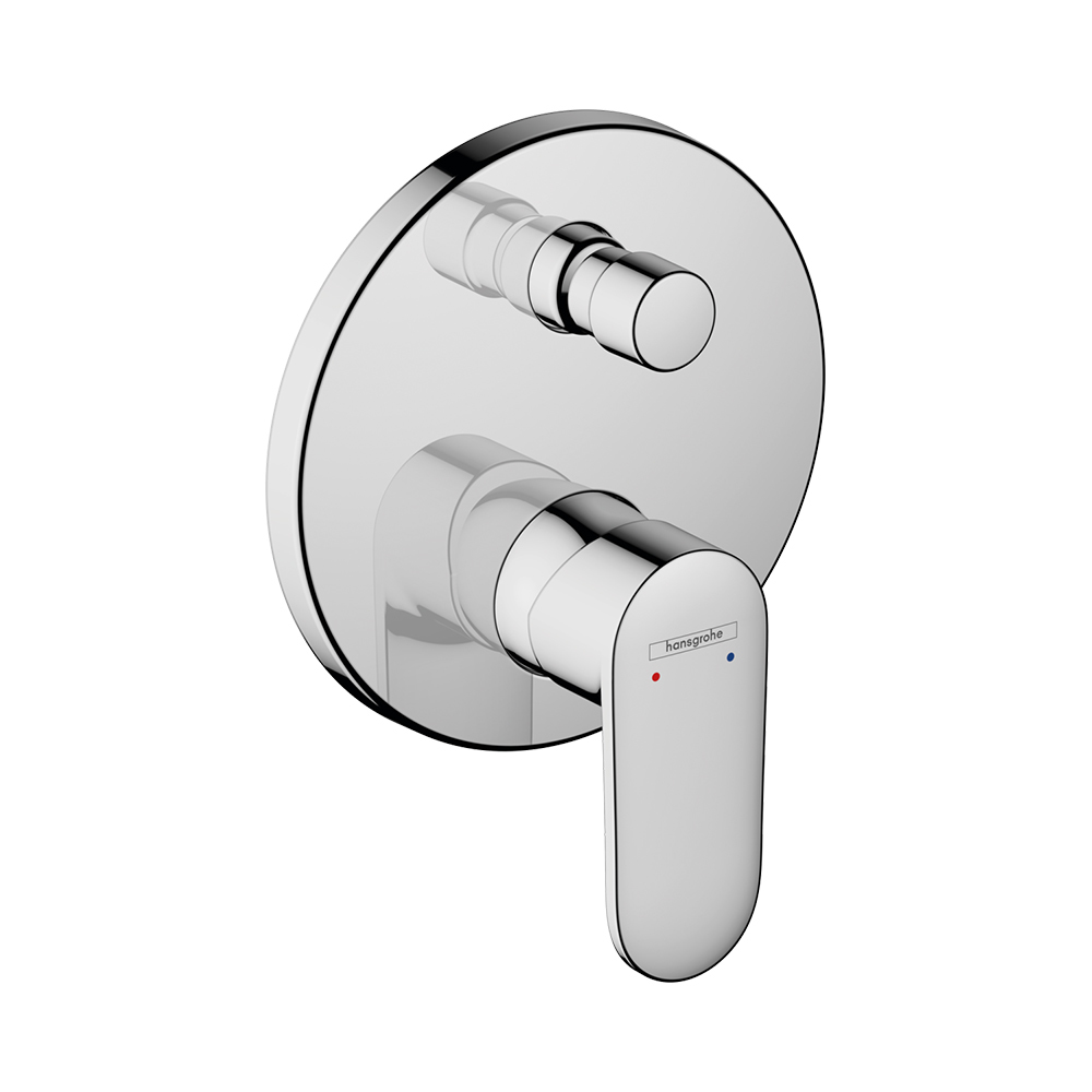 Купить Hansgrohe Vernis Blend Смеситель для ванны однорычажный скрытого монтажа хром 71466000 в магазине wardena.ru