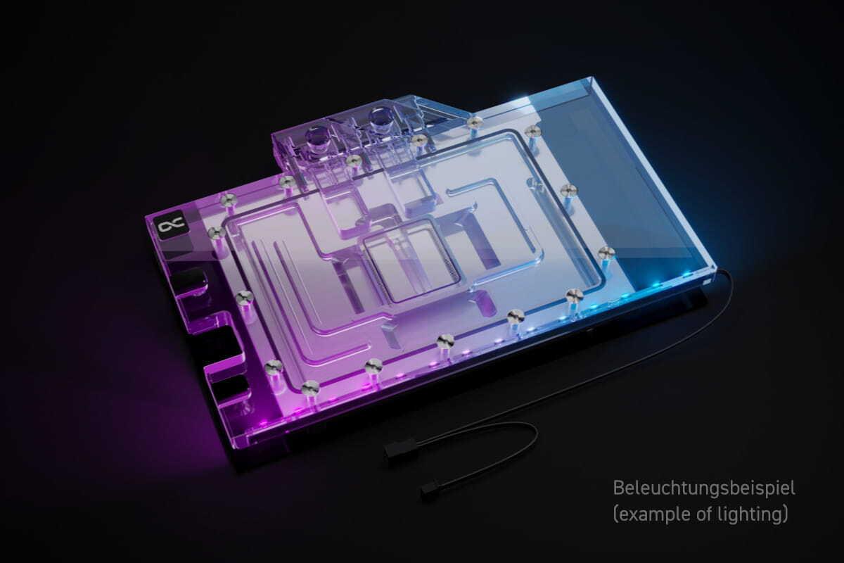 Купить Alphacool Eisblock Aurora Geforce RTX 4070 TI ROG Strix mit Backplate (13749) в магазине wardena.ru