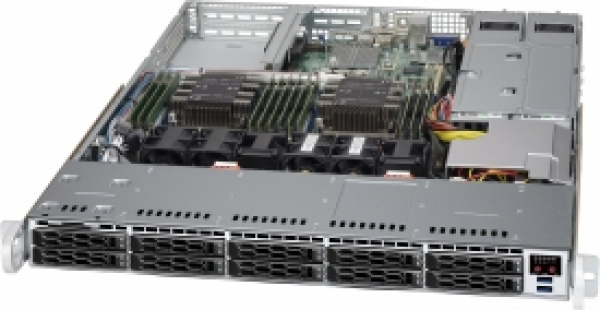 Купить Chassis Supermicro CSE-LB16AC2-R504W 1U 600W Redundant Hot-Swap 10xHDD SATA/SAS в магазине wardena.ru