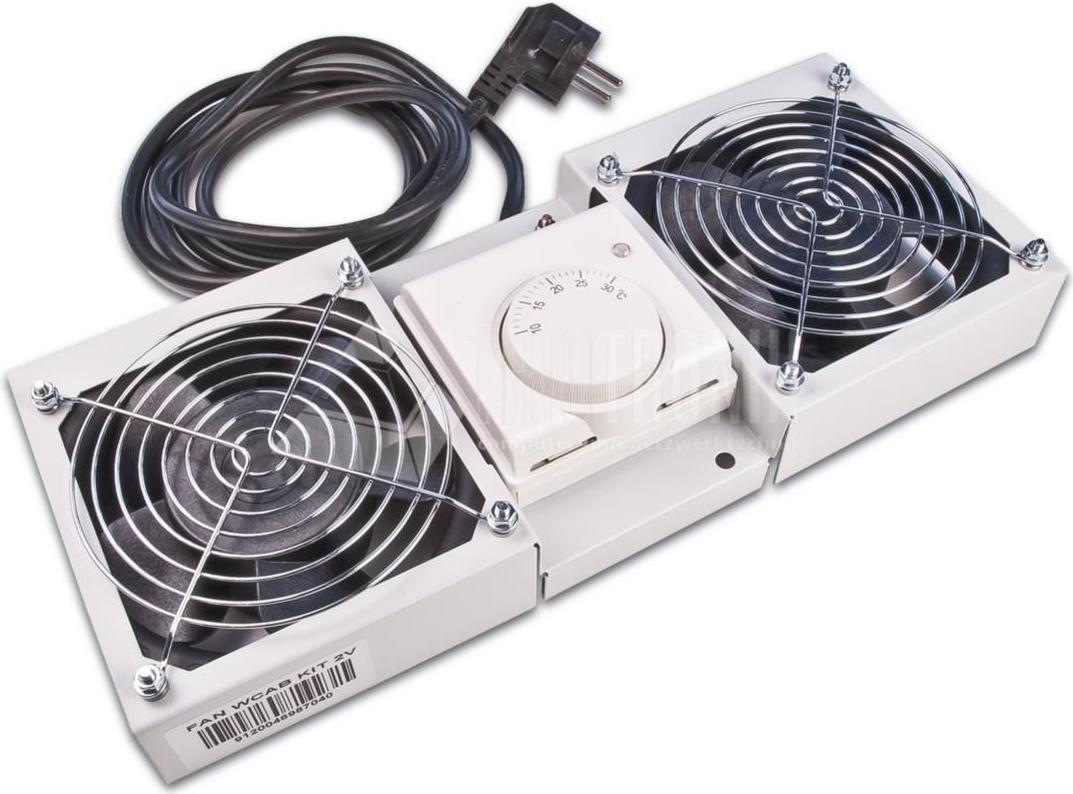 Купить Wirewin Low Noise Dachlüftereinsatz für Wandschränke, 2 Lüfter (FAN WCAB KIT 2V) в магазине wardena.ru