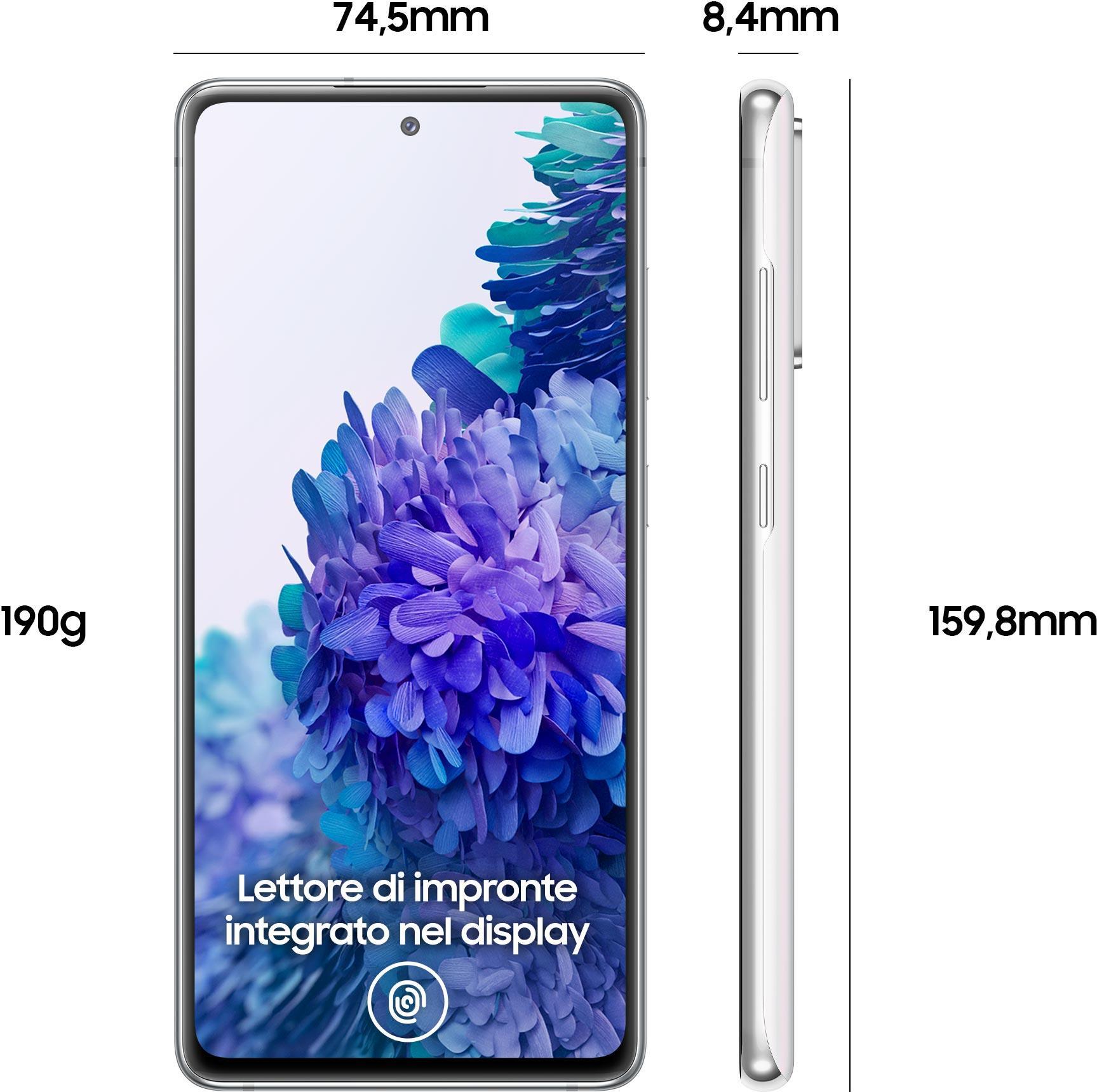 Купить Samsung Galaxy S20 FE - 4G Smartphone - Dual-SIM - RAM 6 GB / Interner Speicher 128 GB - microSD slot - OLED-Display - 6.5" - 2400 x 1080 Pixel (120 Hz) - Triple-Kamera 12 MP, 12 MP, 8 MP - front camera 32 MP - wolkenwei (SM-G780GZWDEUE) в магазине wardena.ru