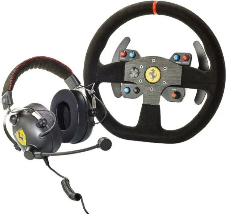Купить Thrustmaster Race Kit Ferrari 599xx Evo Edition With Alcantara Schwarz Steuerrad PC - Xbox One (4160771) в магазине wardena.ru