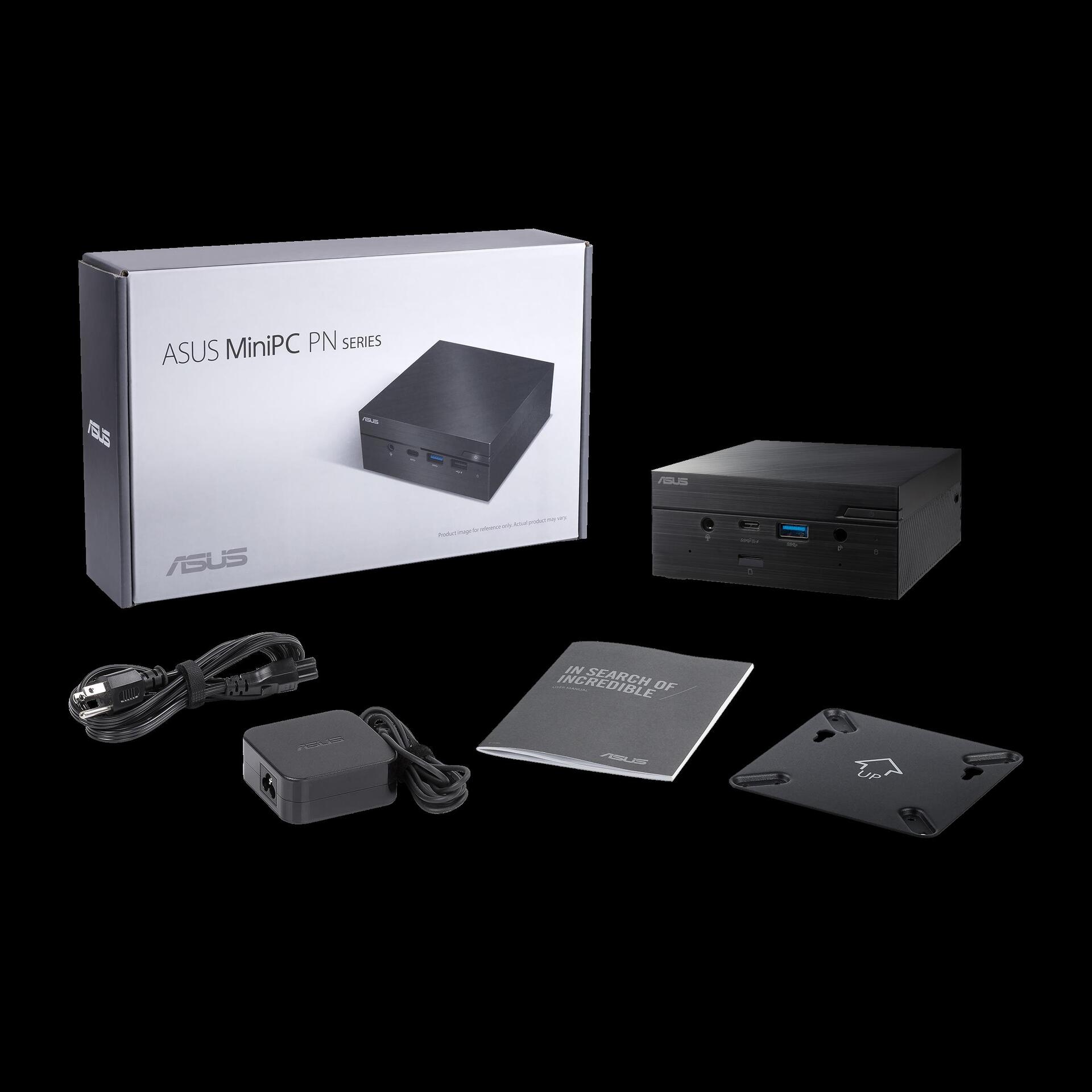 Купить ASUS Mini PC PN51 BB555MDS1 - Barebone - Mini-PC - 1 x Ryzen 5 5500U / 2.1 GHz - RAM 0 GB - Radeon Graphics - GigE, 2.5 GigE - WLAN: Bluetooth 5.0, 802.11a/b/g/n/ac/ax - Schwarz (90MR00K1-M000S0) в магазине wardena.ru