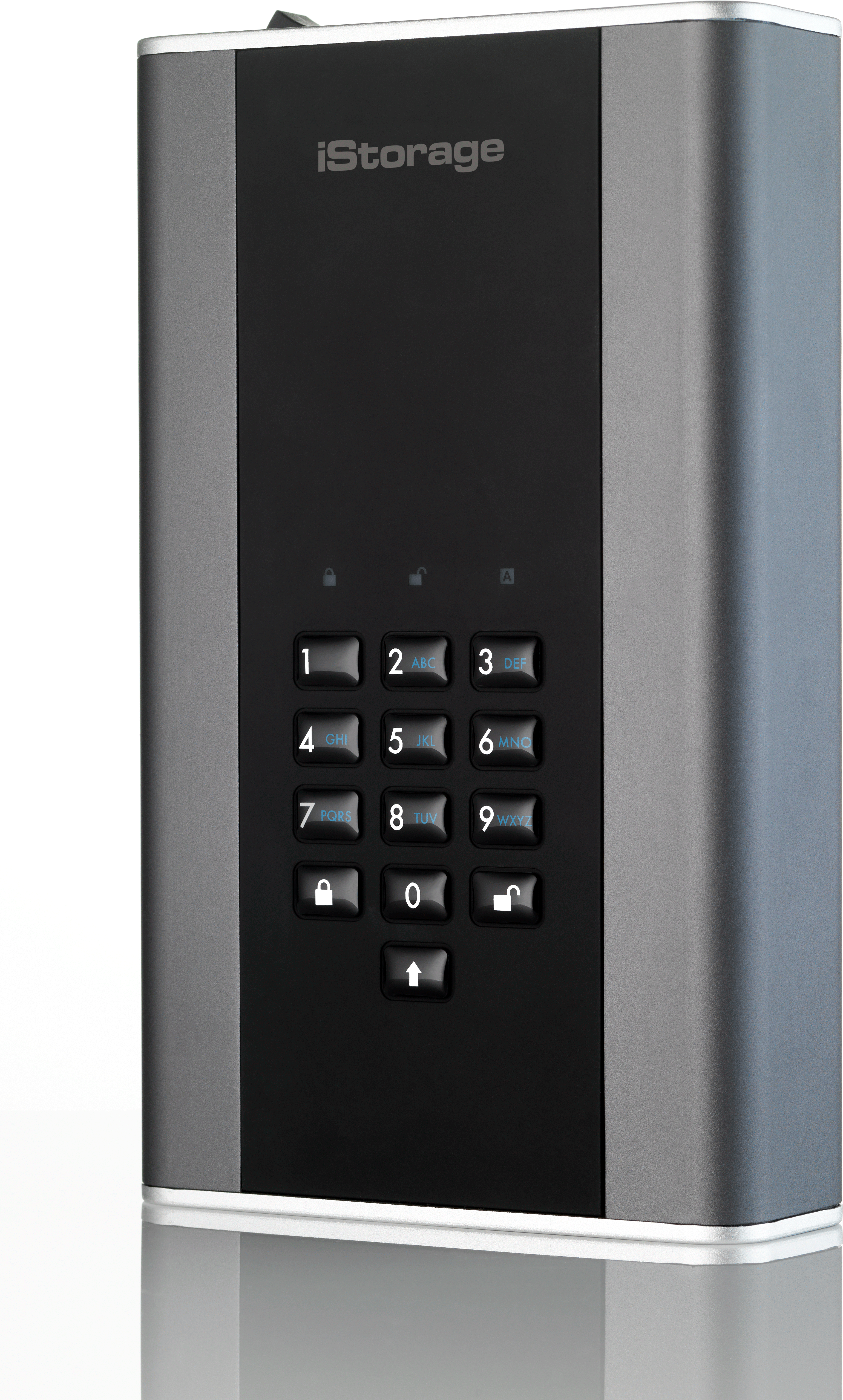 Купить iStorage diskAshur DT² - Festplatte - verschlüsselt - 4 TB - extern (tragbar) - USB 3.1 - FIPS 197, 256-bit SHA, 256-bit AES-XTS (IS-DT2-256-4000-C-G) в магазине wardena.ru