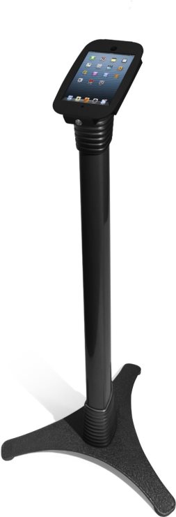 Купить Compulocks iPad Secure Space Enclosure with Adjustable Floor Stand Kiosk Black - Aufstellung für Tablett - Aluminium, Gusseisen - Schwarz - stehend - für Apple iPad mini; iPad mini 2; 3; 4 (147B235SMENB) в магазине wardena.ru