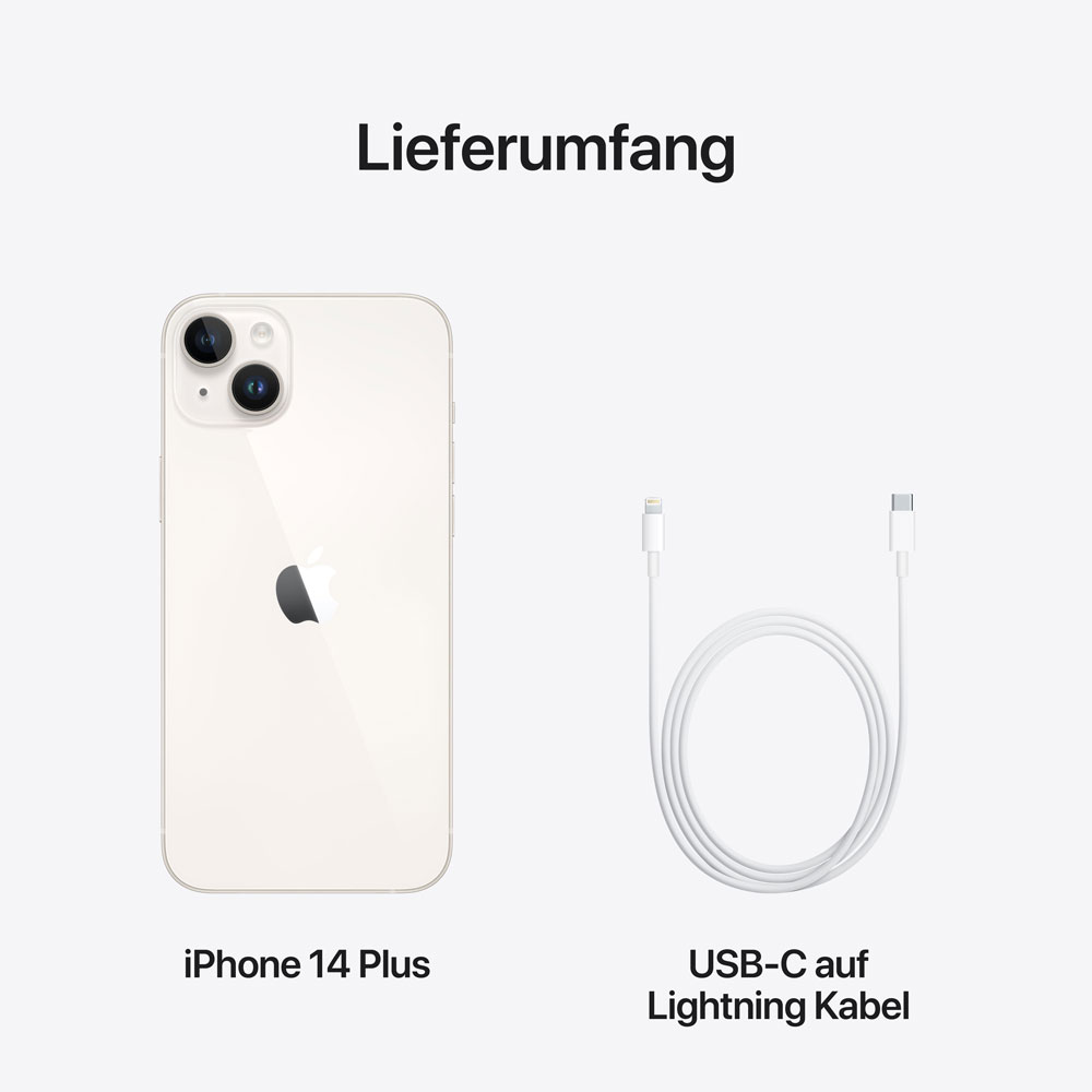 Купить Apple iPhone 14 Plus 256GB Starlight (MQ553ZD/A) в магазине wardena.ru