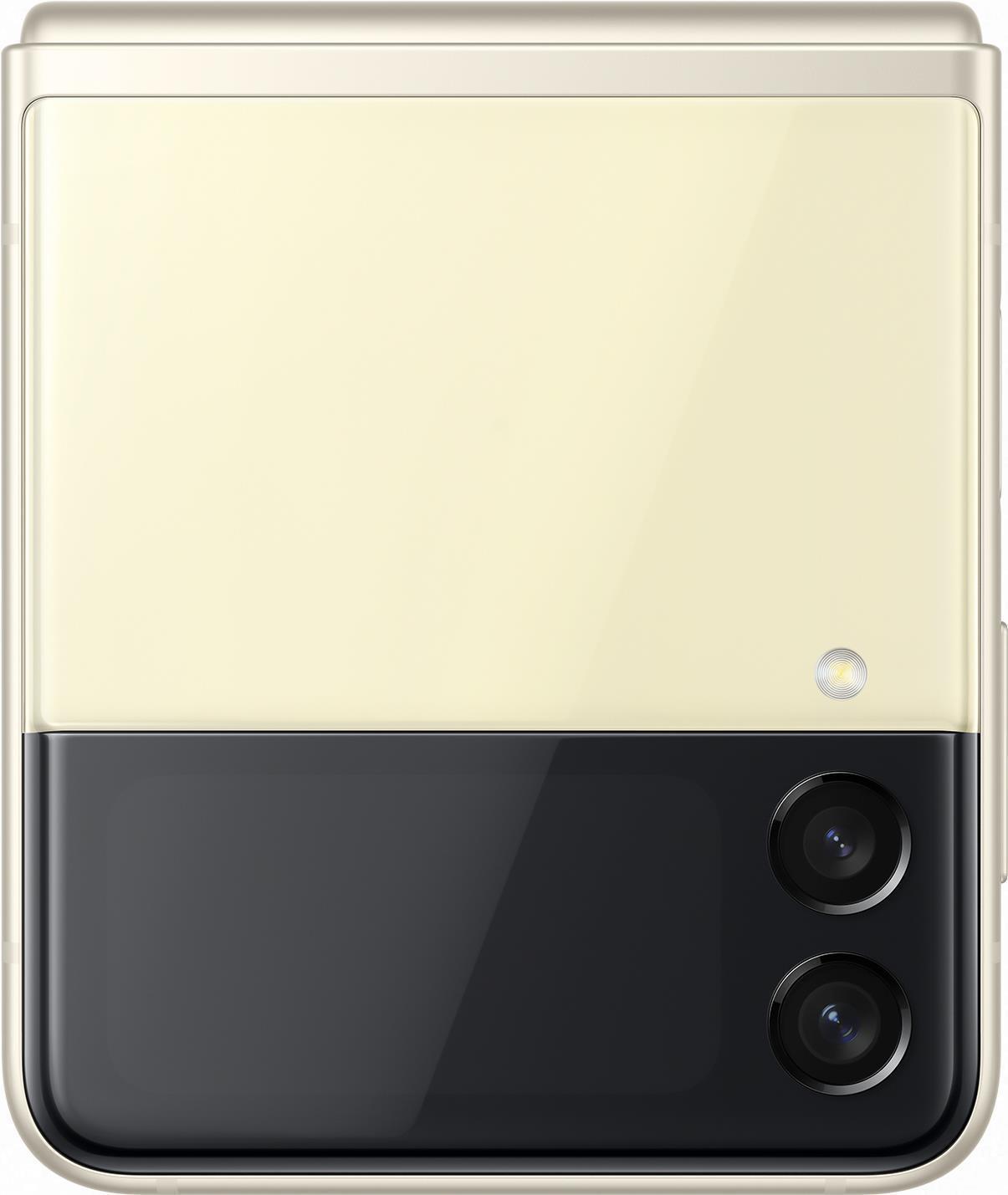 Купить Samsung Galaxy Z Flip3 5G - 5G Smartphone - Dual-SIM - RAM 8 GB / Internal Memory 128 GB - OLED-Display - 6.7" - 2640 x 1080 Pixel (120 Hz) - 2 x Rückkamera 12 MP, 12 MP - front camera 10 MP - Cremefarben (SM-F711BZEBEUB) в магазине wardena.ru