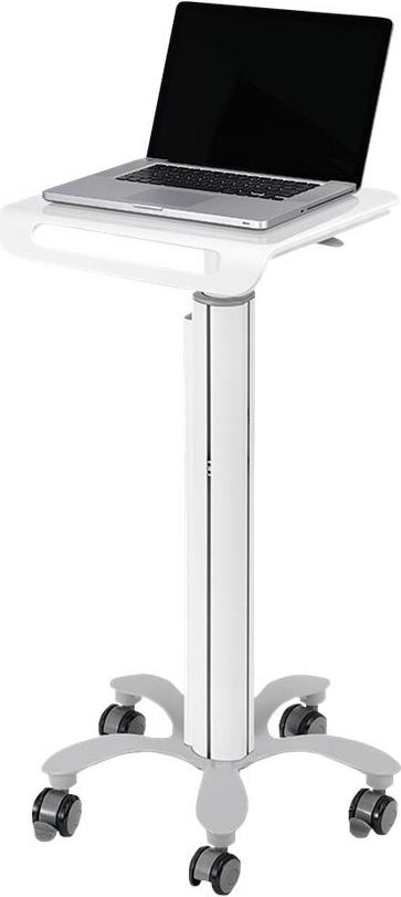 Купить Neomounts by Newstar Mobile Laptop Cart, Height 80-105cm (manual) - White - Wagen für Notebook - medizinisch - weiß - Bildschirmgröße: 25.4-45.7 cm (10"-18") (MED-M050) в магазине wardena.ru