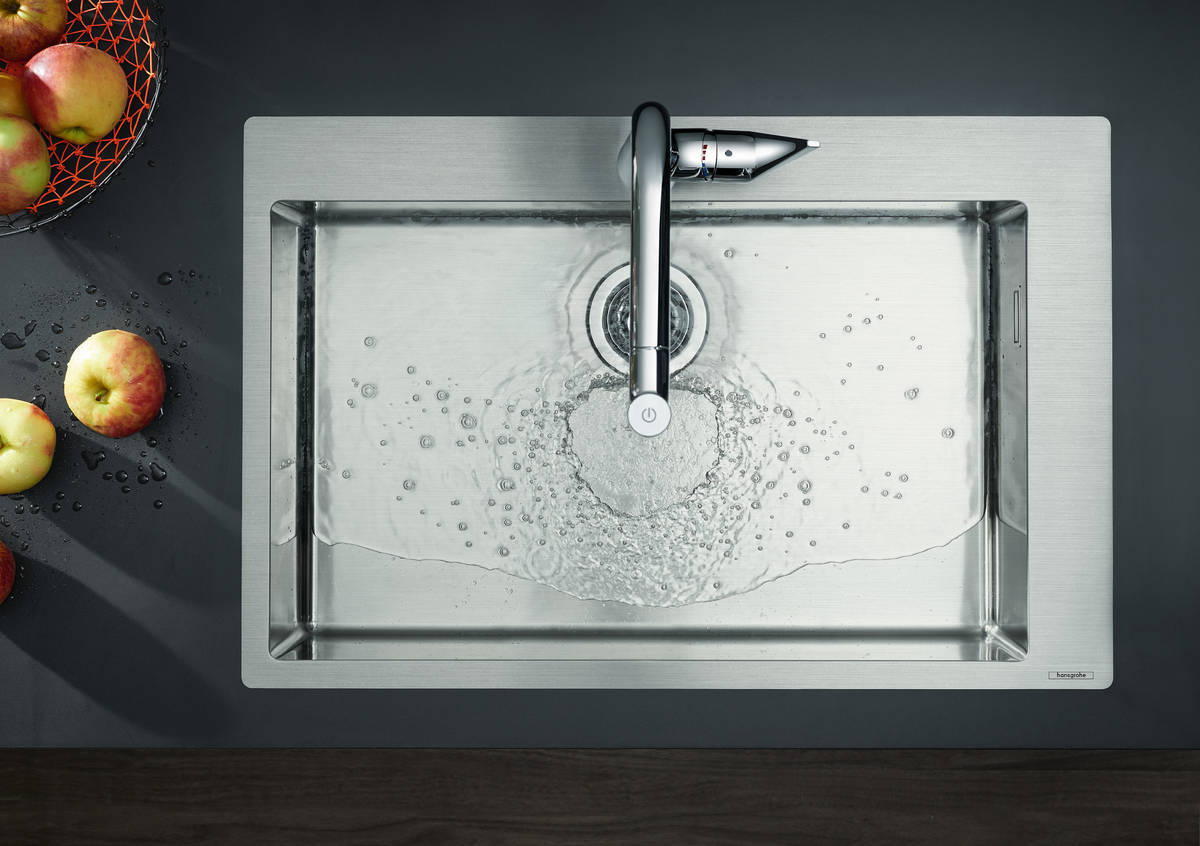 Купить Hansgrohe S71 S711-F660 Встраиваемая мойка 660 сталь 43302800 в магазине wardena.ru