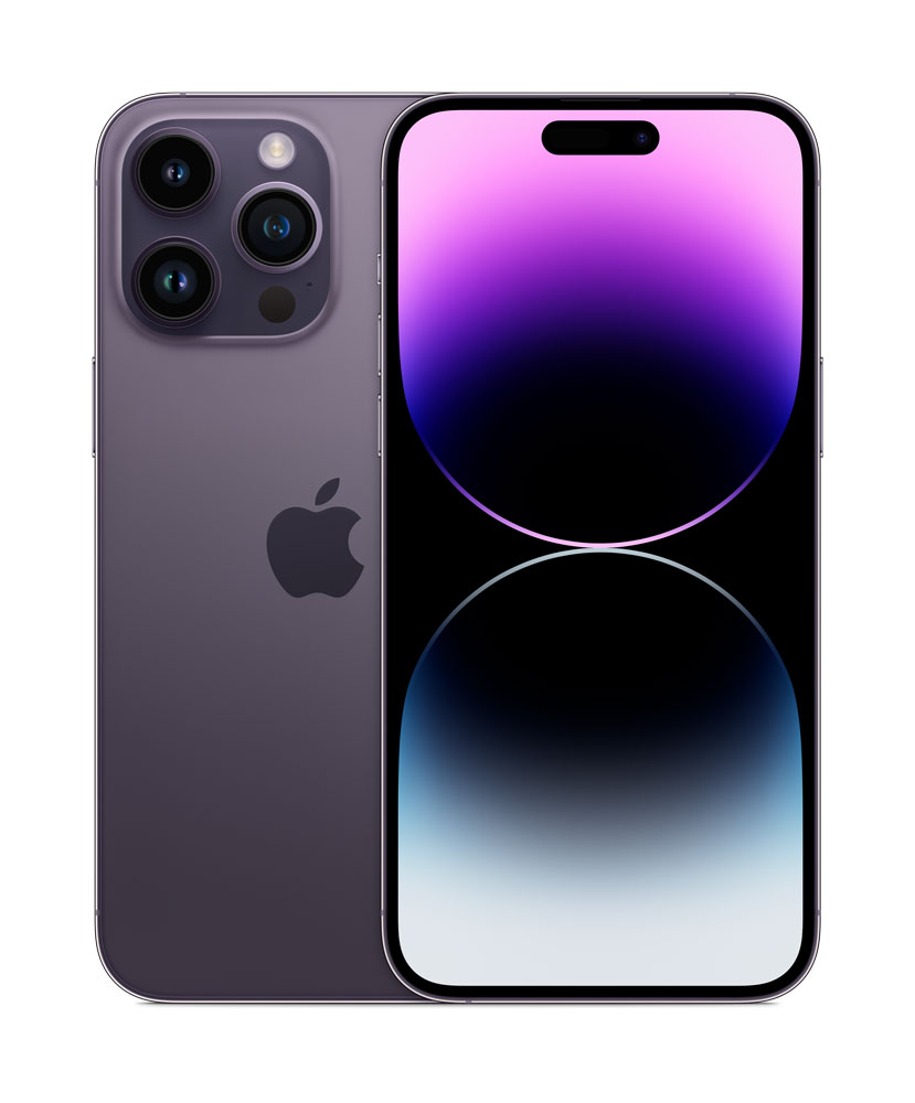 Купить Apple iPhone 14 Pro Max 128GB Deep Purple (MQ9T3ZD/A) в магазине wardena.ru