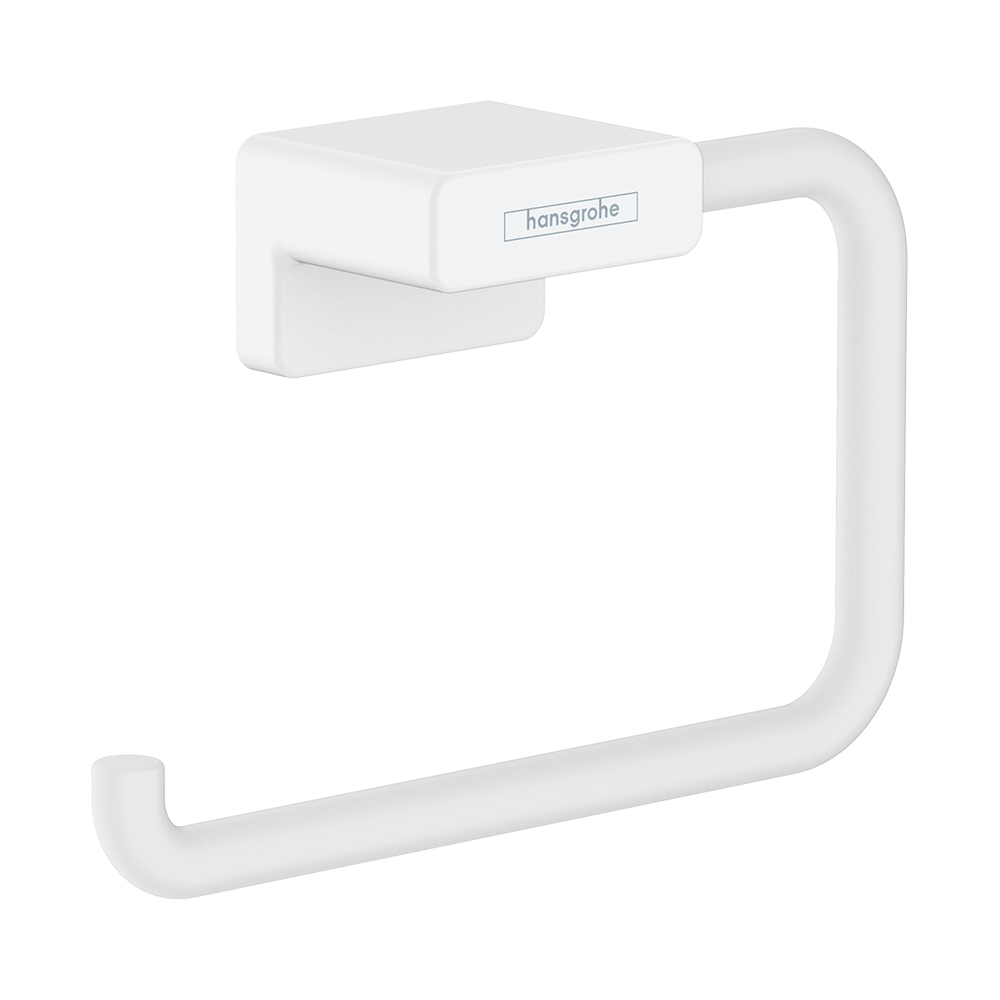 Купить Hansgrohe AddStoris Держатель рулона туалетной бумаги белый матовый 41771700 в магазине wardena.ru