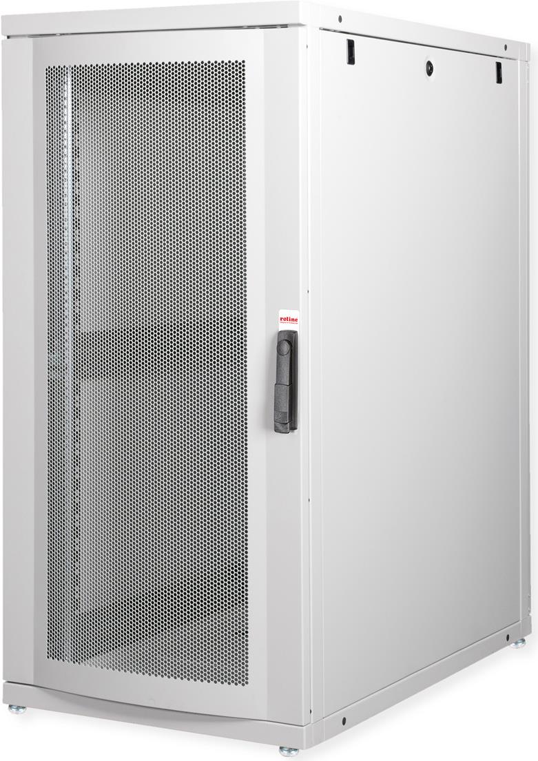 Купить Roline Pro - Schrank Netzwerkschrank - 600 x 1.000 mm (B x T) - RAL 7035, Hellgrau - 26U - 48.3 cm (19") (26.21.0147) в магазине wardena.ru