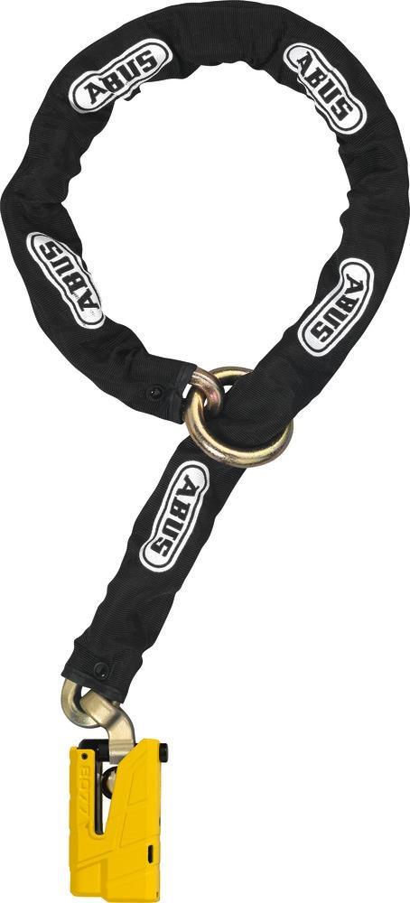 Купить ABUS Detecto XPlus 8077 Schwarz - Gelb 120 cm Kettenschloss (19005) в магазине wardena.ru