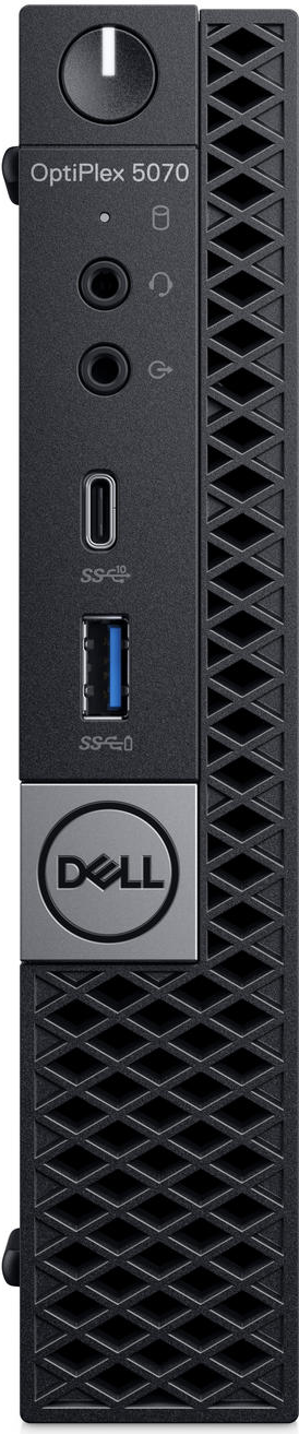Купить DELL DE/BTS/Opti 5070 MFF/Core i5-9500T/8GB/128GB SSD/Integrated/WLAN + BT/Kb/Mouse/W10Pro/3Y Basic Onsite (WFFD3) в магазине wardena.ru