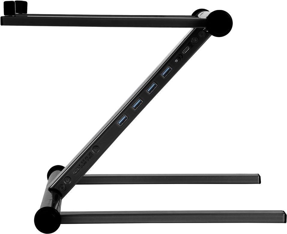 Купить OMNITRONIC SLR-USB Laptop Stand inkl. USB-Hub (30103051) в магазине wardena.ru