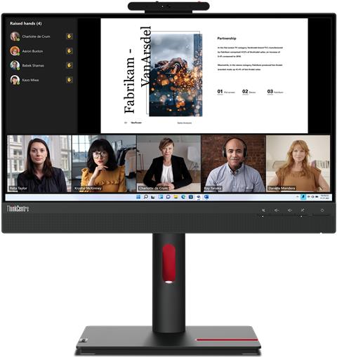 Купить Lenovo ThinkCentre Tiny-In-One 22 Computerbildschirm 54,6 cm (21.5") 1920 x 1080 Pixel Full HD LED Touchscreen Schwarz (12N9GAT1EU) в магазине wardena.ru