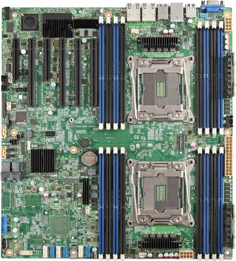 Купить Intel Server Board S2600CWTR - Motherboard - SSI EEB - LGA2011-v3-Sockel - 2 Unterstützte CPUs - C612 Chipsatz - USB3.0 - 2 x 10 Gigabit LAN - Onboard-Grafik (DBS2600CWTR) в магазине wardena.ru
