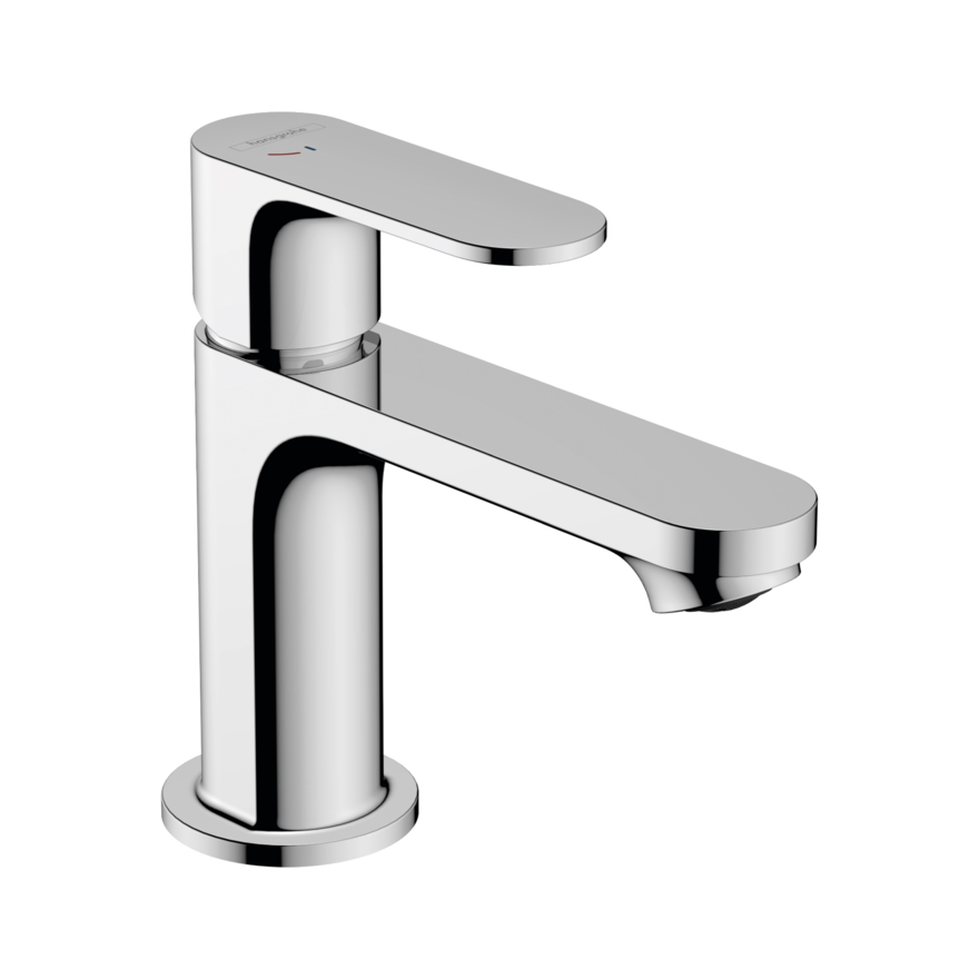 Купить Hansgrohe Rebris S Смеситель для раковины 80 CoolStart без сливного гарнитура хром 72514000 в магазине wardena.ru