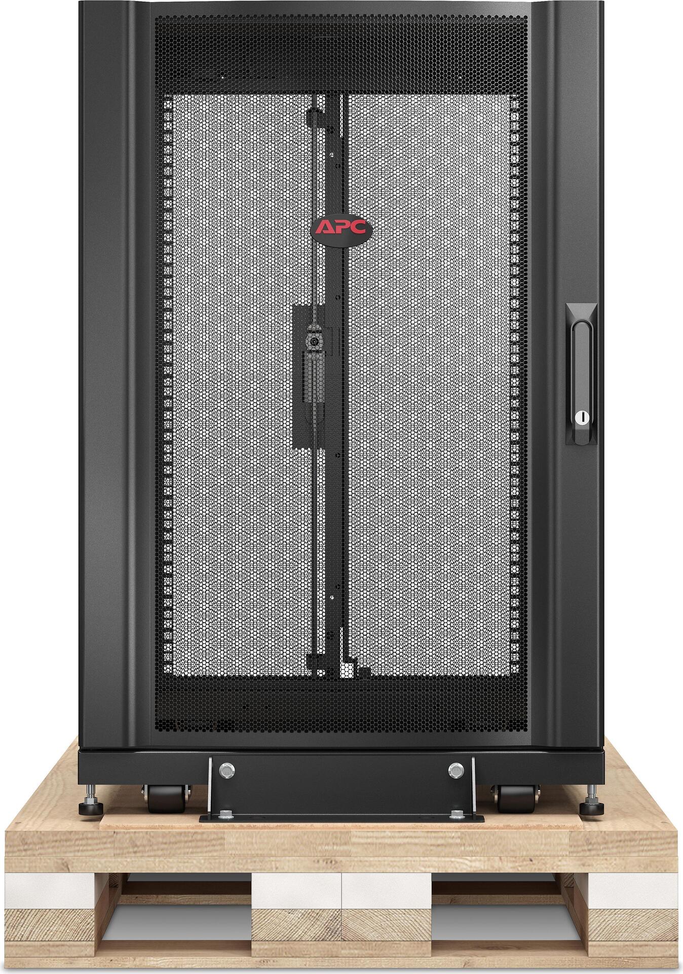 Купить APC NetShelter SX 18U Server Rack Enclosure 600mm x 1070mm w/ Sides Black Shock Packaging (AR3106SP) в магазине wardena.ru