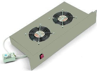 Купить Triton - Rack-Lüftereinsatz - mit 2 Ventilatoren - Wechselstrom 230 V - RAL 7035 - 2U (RAC-CH-X01-A1) в магазине wardena.ru