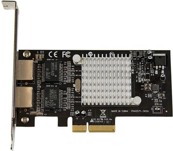 Купить StarTech.com 2 Port PCI Express Gigabit Ethernet Netzwerkkarte - PCIe Sever Adapter - Netzwerkadapter - PCI Express 2,1 x4 - Gigabit Ethernet x 2 (ST2000SPEXI) в магазине wardena.ru