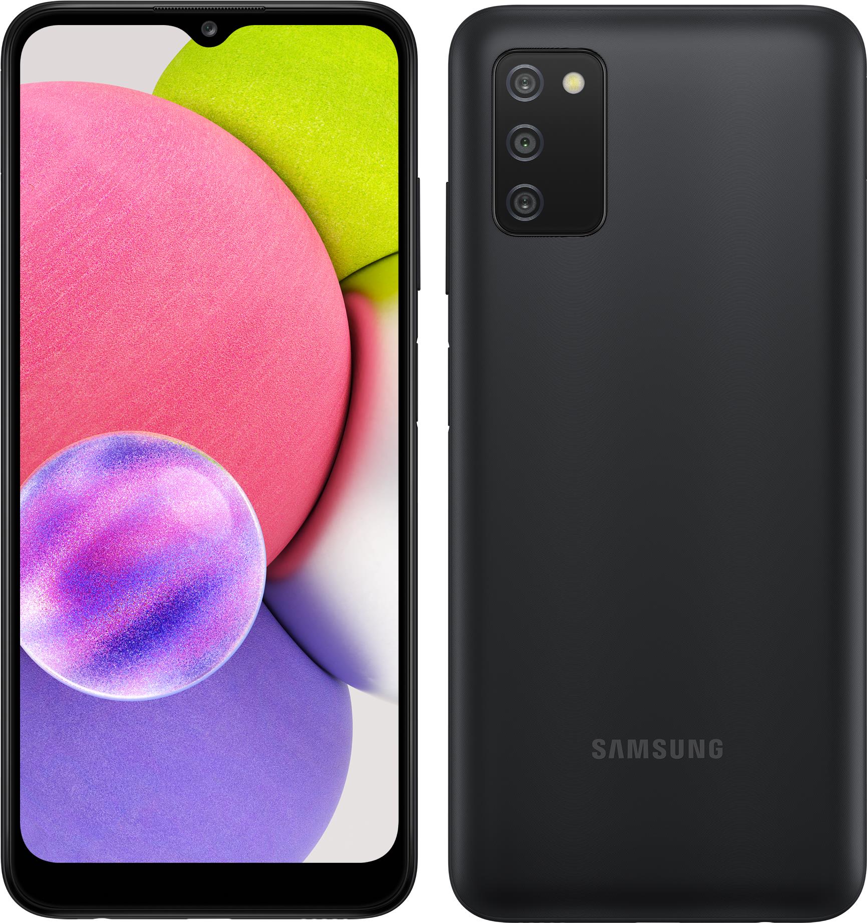 Купить Samsung Galaxy A03s - 4G Smartphone - Dual-SIM - RAM 3 GB / Internal Memory 32 GB - microSD slot - LCD-Anzeige - 6.5" - 1600 x 720 Pixel - Triple-Kamera 13 MP, 2 MP, 2 MP - front camera 5 MP - Schwarz (SM-A037GZKNEUB) в магазине wardena.ru