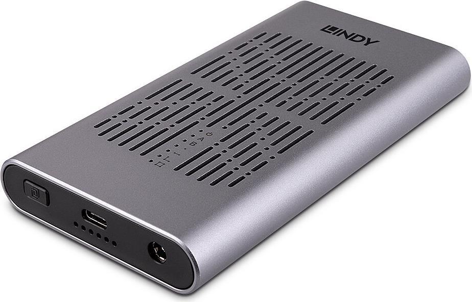 Купить Lindy USB 3.2 Dual M.2 NVMe SSD Gehäuse mit Clone-Funktion Einfacher und schneller Zugriff auf und Kopieren von M.2 NVMe SSDs (43382) в магазине wardena.ru